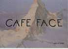 VAL D´ ISERE : CAFE FACE - ( Carte Publicitaire ) - Val D'Isere