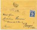 REF LSAU4 - ITALIE OCCUPATION FIUME - LETTRE POUR BOURGES JUILLET 1919 - Fiume & Kupa