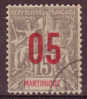 MARTINIQUE -  1912 - YT   N° 78   Oblitéré  TB - Usati