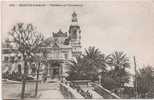 C  .P. A   ( MONTE  CARLO    " Theâtre Et Terrasse  " Carte Comme Neuve       ) - Terraces