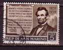 Y8368 - SAN MARINO Ss N°497 - SAINT-MARIN Yv N°466 - Used Stamps