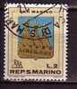 Y8535 - SAN MARINO Ss N°755 - SAINT-MARIN Yv N°710 - Used Stamps