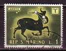 Y8701 - SAN MARINO Ss N°794 - SAINT-MARIN Yv N°749 - Used Stamps