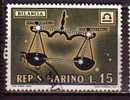 Y8706 - SAN MARINO Ss N°800 - SAINT-MARIN Yv N°755 - Used Stamps