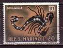 Y8707 - SAN MARINO Ss N°801 - SAINT-MARIN Yv N°756 - Used Stamps