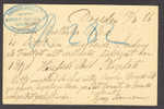 Deutsche Reichspost Postal Stationery Ganzsache Postkarte Drogen-Handlung Georg Baumann DRESDEN 1887 Hamburg - Briefkaarten