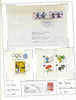 Themes   Tir A L´arc Lettres Marque Postale 2 Blocs  Archers Sur Feuille Safe D´ Exposition - Tir à L'Arc