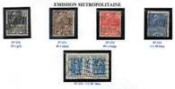 DF / TP 270 / 274 ° EXPOSITION COLONIALE INTERNATIONALE PARIS 1931 - Used Stamps