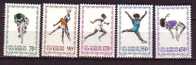 A1564 - SAN MARINO Ss N°1058/62 - SAINT-MARIN Yv N°1013/17 ** JEUX OLYMPIQUES - Unused Stamps