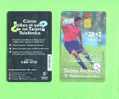 PERU - Chip Phonecard/Solano/Football Player - Peru