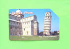 ITALY - Urmet Phonecard/Pisa Tirage 310,000 - Public Ordinary