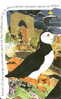 JER-217 TARJETA DE JERSEY DE PUZZLE PUFFINS   (68JERA) PAJARO-BIRD - Jersey Et Guernesey