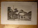 GRAVURE ANCIENNE De 1840 - TURQUIE BOURGHAS - TURKEY PRINT - Collections