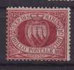 SAN MARINO 1892-94 STEMMA SASSONE  N° 15 ** MNH FIRMATO RAYBAUDI E CAFFAZ - Unused Stamps