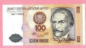 Billet De Banque Nota Banknote Bill 100 Cien Intis PEROU PERU 1987 - Perú