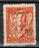 Barcelona, Impuestos, Vins,  Vinos Espumosos 50 Cts ** - Revenue Stamps