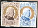 VATICAN : TP N° 165/166 ° - Unused Stamps