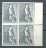 Belgie Belgique Ocb Nr :  1311 ** MNH  (zie Scan) Plaatnummer 4 - 1961-1970