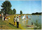 Carte Postale 59.  Villeneuve D´Ascq Concours De Planche à Voile Sur Le Lac Du Héron Trés Beau Plan - Villeneuve D'Ascq