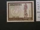 ARGENTINE *  *  De  1958    "   10 Ans Des Droits De L' Homme  "       1 Val . - Unused Stamps