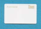 ( 2715 )  -  PLATINUM  -  Finans BANKEN  -  (  Carte D'essai  )   -  *** TBE ***  -  Voir Scan  - - Disposable Credit Card