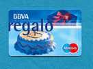 ( 2720 ) -  BBVA  Regalo - Maestro  -  (  Carte D'essai  )  -   *** TBE ***  -  Voir Scan  - - Cartes Bancaires Jetables