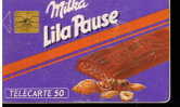 TELECARTE MILKA CHOCOLAT CHIP CIOCCOLATO ALIMENTI INDUSTRIA - Alimentation