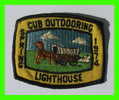 SCOUTING PATCHES - 2 CUB OUTDOORING 1973 - LIGHTHOUSE - SPRITIT OF 1974 - - Movimiento Scout