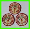 SCOUTING PATCHES - 3 LIGHTHOUSE CUB OLYMPICS - - Scouting