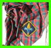 SCOUT - WEBELOS  SCARF COMPLETED WITH BADGE AND OLDER - FOULARD DE FILLE AVEC ATTACHE - - Padvinderij