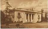 University Of Washington Library Building On Campus, C1910s Vintage Postcard Mitchell #2497 - Seattle