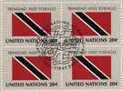 UNO 1981 Flaggen II TRINIDAD&TOBAGO New York 380,4-Block+16-KB O 6€ CSSR MALTA THAI Bloque Hoja Ms Flag Shetlet Bf UN UN - Trinidad & Tobago (1962-...)