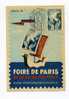 1947 Frankreich Carte Maximum Maximumkarte Foire De Paris Mit Minr 764 Friedenskonferenz - 1940-1949