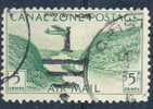 1931 5 Cent Canal Zone Air Mail #C7  # 1 Cancel - Zona Del Canal