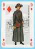 Speelkaart Onderwerp 1914-1918 - Ambulancière Red Cross Britannique - Cartes à Jouer Classiques