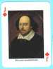 Famous Faces - William Shakespeare - Playing Cards (classic)