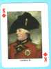 Famous Faces - George III - Carte Da Gioco