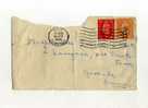 - AFFRANCHISSEMENT COMPOSE SUR ENVELOPPE DE 1945 POUR LA FRANCE . - Covers & Documents