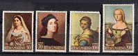 1963 SAN MARINO DIPINTI DRAFFAELLO** MNH SERIE COMPLETA SASS 628/31 DIFETTI - Ungebraucht