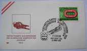 1975 AUSTRIA COVER PREOLYMPIC TEST IN LUGE RODELN IGLS - Hiver 1976: Innsbruck
