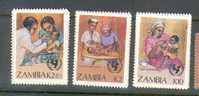 Zambia ** ( YYvert 438-40 ) - Zambia (1965-...)