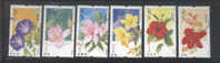 2008 HONG KONG FLOWERS 6V - Unused Stamps