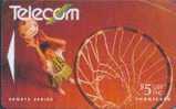 # NEW_ZEALAND NZ12S_1 1992 Winter Sports Issue - Netball Basket 5 Gpt 01.92  Tres Bon Etat - Nieuw-Zeeland