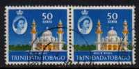 TRINIDAD & TOBAGO  Scott #  99  F-VF USED Pair - Trinidad En Tobago (1962-...)