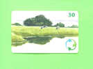 DENMARK - Chip Phonecard/Farmland Scene - Danemark