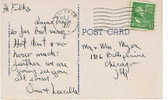 Postal,  BUFFALO 1947 (USA), Post Card, - Storia Postale