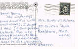 Postal,  HIANNIS- MASS. 1967,  (USA), Post Card, - Brieven En Documenten