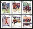 CUBA 1983 - JEUX OLYMPIQUES LOS ANGELES 1984 (6) - Unused Stamps