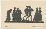 SILHOUETTE, GLAMOUR, Easter Walk, Sign. P. Konewka, NM Cond. PC Not Mailed - Siluette