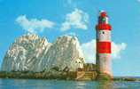 Britain United Kingdom The Needles Rocks And Lighthouse Postcard [P449] - Autres & Non Classés